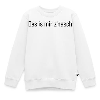 Humour bavarois - Sweat Premium enfant bio - blanc - Devant - AI Model Kid Male (0cm)