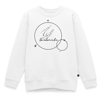 Âme sœur - Sweat Premium enfant bio - blanc - Devant - AI Model Kid Male (0cm)