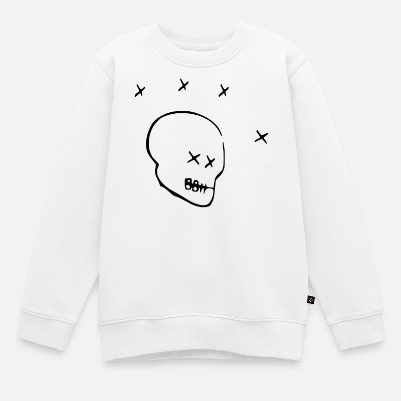 DIXON - Kinder Premium Organic Sweatshirt - Weiß