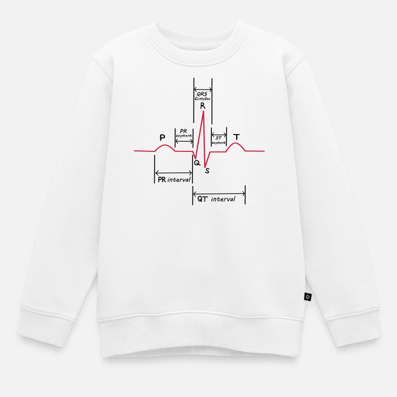 Ecg - Sweat Premium enfant bio - blanc