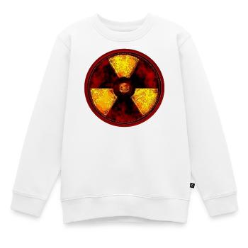 radioaktiv - Kinder Premium Organic Sweatshirt - Weiß - Vorne - AI Model Kid Male (0cm)