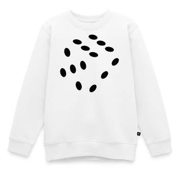 Dice, dice. Gambling, gambling, money - Kids Premium Organic Sweatshirt - white - Front - AI Model Kid Male (0cm)