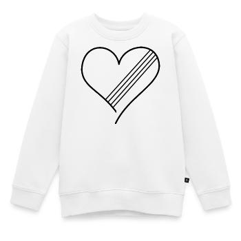 Fin de toutes les interdictions d’itinéraire - Sweat Premium enfant bio - blanc - Devant - AI Model Kid Male (0cm)