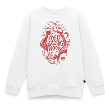 Rotkäppchen Chaperon rouge - Sweat Premium enfant bio - blanc - Devant - AI Model Kid Male (0cm)