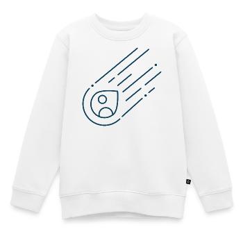 MAc Astroid01 - Kinder Premium Organic Sweatshirt - Weiß - Vorne - AI Model Kid Male (0cm)