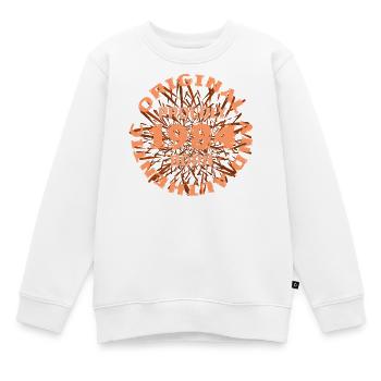 Prozent 1984 - Kinder Premium Organic Sweatshirt - Weiß - Vorne - AI Model Kid Male (0cm)