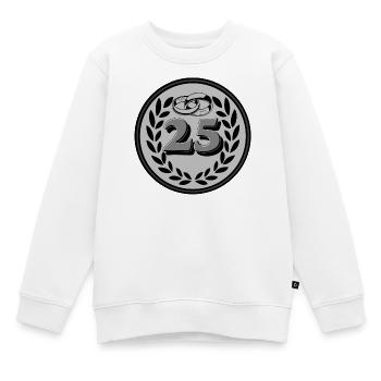 Silberhochzeit , 25 Jahre (25) - Kinder Premium Organic Sweatshirt - Weiß - Vorne - AI Model Kid Male (0cm)