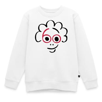 60 Jahre - coole Frau! - Kinder Premium Organic Sweatshirt - Weiß - Vorne - AI Model Kid Male (0cm)