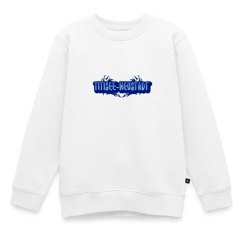 Titisee Neustadt Blau Schriftzug - Kinder Premium Organic Sweatshirt - Weiß - Vorne - AI Model Kid Male (0cm)