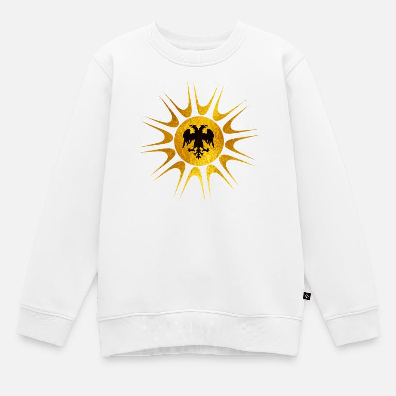 Illyrie - Sweat Premium enfant bio - blanc