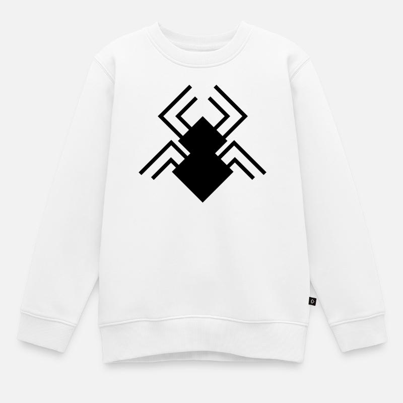 Spider-Man Logo - Sweat Premium enfant bio - blanc