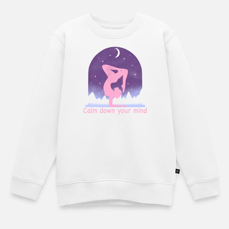 Yoga - Sweat Premium enfant bio - blanc