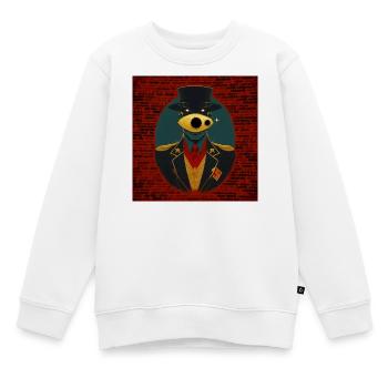 Verschwörung 02 - Kinder Premium Organic Sweatshirt - Weiß - Vorne - AI Model Kid Male (0cm)