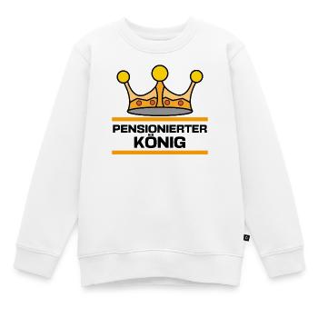 Ruhestand Statement Rentner Freiheit Auszeit - Kinder Premium Organic Sweatshirt - Weiß - Vorne - AI Model Kid Male (0cm)