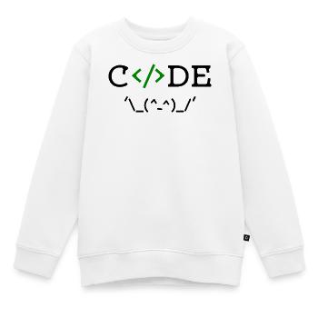 Développeur d’applications Dire Carrière Profession Succès Professionnel - Sweat Premium enfant bio - blanc - Devant - AI Model Kid Male (0cm)