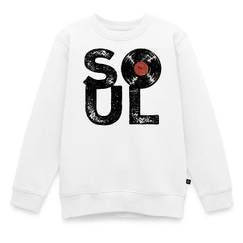 Soul vintage - Sweat Premium enfant bio - blanc - Devant - AI Model Kid Male (0cm)