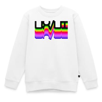 Code Developer Skripting Dev Computerfreak Geek - Kinder Premium Organic Sweatshirt - Weiß - Vorne - AI Model Kid Male (0cm)