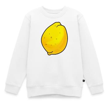 Quitte Obst - Kinder Premium Organic Sweatshirt - Weiß - Vorne - AI Model Kid Male (0cm)