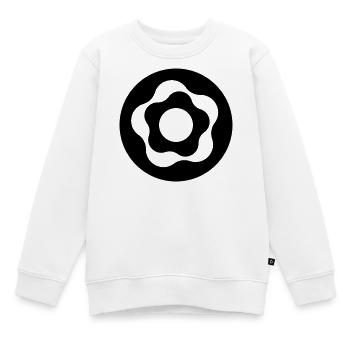 DONUT - Kinder Premium Organic Sweatshirt - Weiß - Vorne - AI Model Kid Male (0cm)