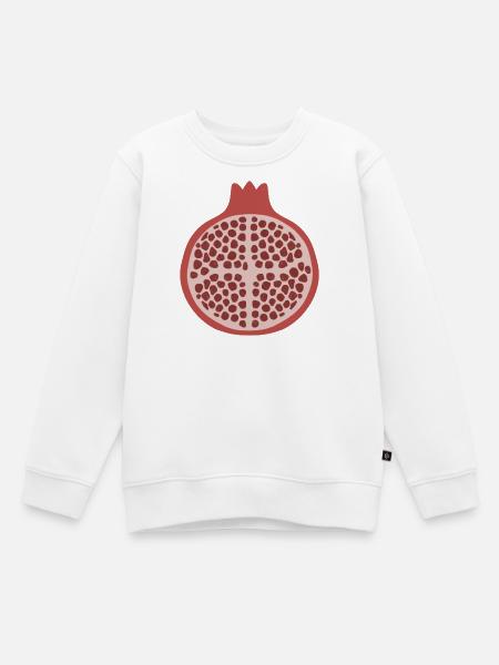 Demi-grenade - Sweat Premium enfant bio - blanc