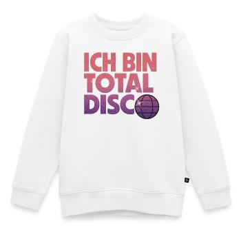 Je suis totalement disco - Sweat Premium enfant bio - blanc - Devant - AI Model Kid Male (0cm)