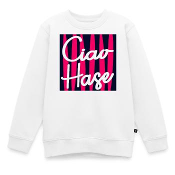 ADIEU LAPIN CHÉRI - Sweat Premium enfant bio - blanc - Devant - AI Model Kid Male (0cm)