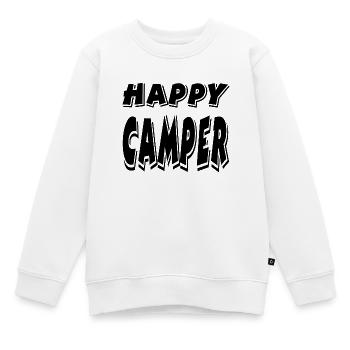 Camper - Kinder Premium Organic Sweatshirt - Weiß - Vorne - AI Model Kid Male (0cm)