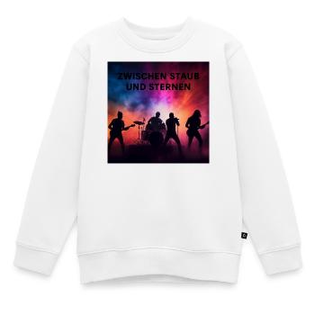 Zwischen Staub und Sternen - Kinder Premium Organic Sweatshirt - Weiß - Vorne - AI Model Kid Male (0cm)