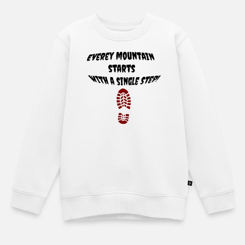 first_step - Sweat Premium enfant bio - blanc
