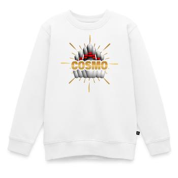 Cadeau pour Cosmo - Sweat Premium enfant bio - blanc - Devant - AI Model Kid Male (0cm)