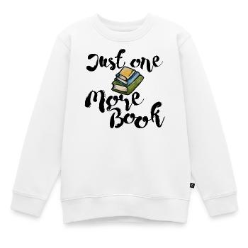 Stacked Books Aquarellillustration - Kinder Premium Organic Sweatshirt - Weiß - Vorne - AI Model Kid Male (0cm)