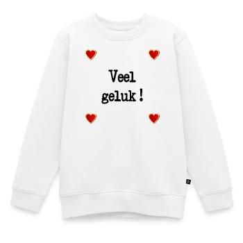 Adieu bonne chance - Sweat Premium enfant bio - blanc - Devant - AI Model Kid Male (0cm)
