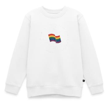Antifa - Produits dérivés antifascistes - Sweat Premium enfant bio - blanc - Devant - AI Model Kid Male (0cm)