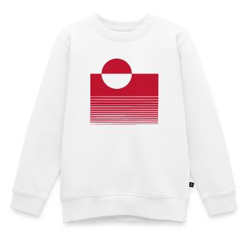 Grönländisches Gebiet des Königreichs Dänemark - Kinder Premium Organic Sweatshirt - Weiß - Vorne - AI Model Kid Male (0cm)