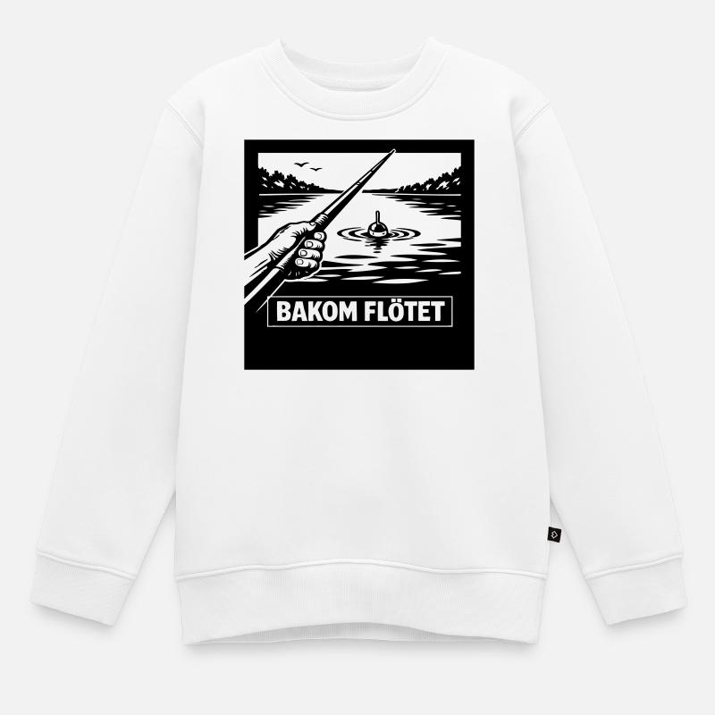 Dans les coulisses - Sweat Premium enfant bio - blanc