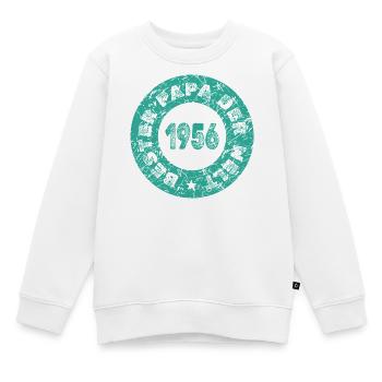Bollerwagen 1956 - Kinder Premium Organic Sweatshirt - Weiß - Vorne - AI Model Kid Male (0cm)