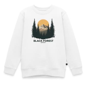 Insigne du patrimoine de la Forêt-Noire de Schwarzwald - Sweat Premium enfant bio - blanc - Devant - AI Model Kid Male (0cm)
