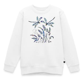 wichtig - Kinder Premium Organic Sweatshirt - Weiß - Vorne - AI Model Kid Male (0cm)