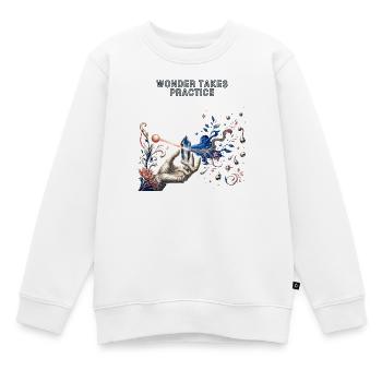 Wunder in der Praxis - Kinder Premium Organic Sweatshirt - Weiß - Vorne - AI Model Kid Male (0cm)