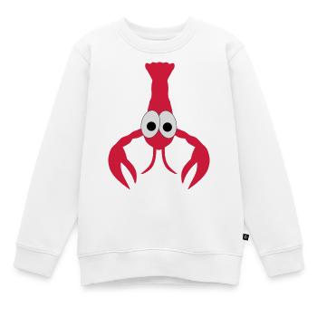 Homard - Sweat Premium enfant bio - blanc - Devant - AI Model Kid Male (0cm)