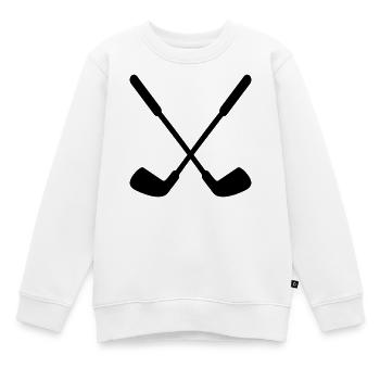Hockey sur gazon Hockey sur bâton - Sweat Premium enfant bio - blanc - Devant - AI Model Kid Male (0cm)