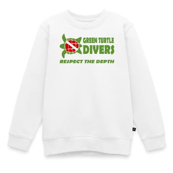 RESPEKT - Kinder Premium Organic Sweatshirt - Weiß - Vorne - AI Model Kid Male (0cm)