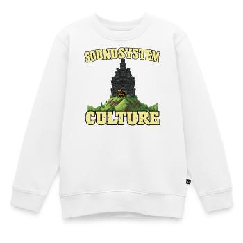 Soundsystem Culture Lion - Kinder Premium Organic Sweatshirt - Weiß - Vorne - AI Model Kid Male (0cm)