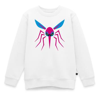 Moustique, Moustique, Insecte, Mal - Sweat Premium enfant bio - blanc - Devant - AI Model Kid Male (0cm)