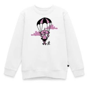 bébé - Sweat Premium enfant bio - blanc - Devant - AI Model Kid Male (0cm)