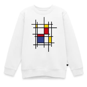Farben! - Kinder Premium Organic Sweatshirt - Weiß - Vorne - AI Model Kid Male (0cm)