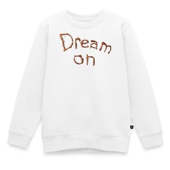 Rêve sur une œuvre en cuivre - Sweat Premium enfant bio - blanc - Devant - AI Model Kid Male (0cm)