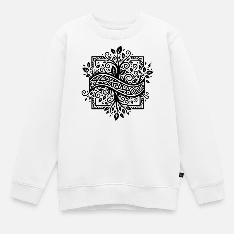 NoxstyllT1 - Sweat Premium enfant bio - blanc