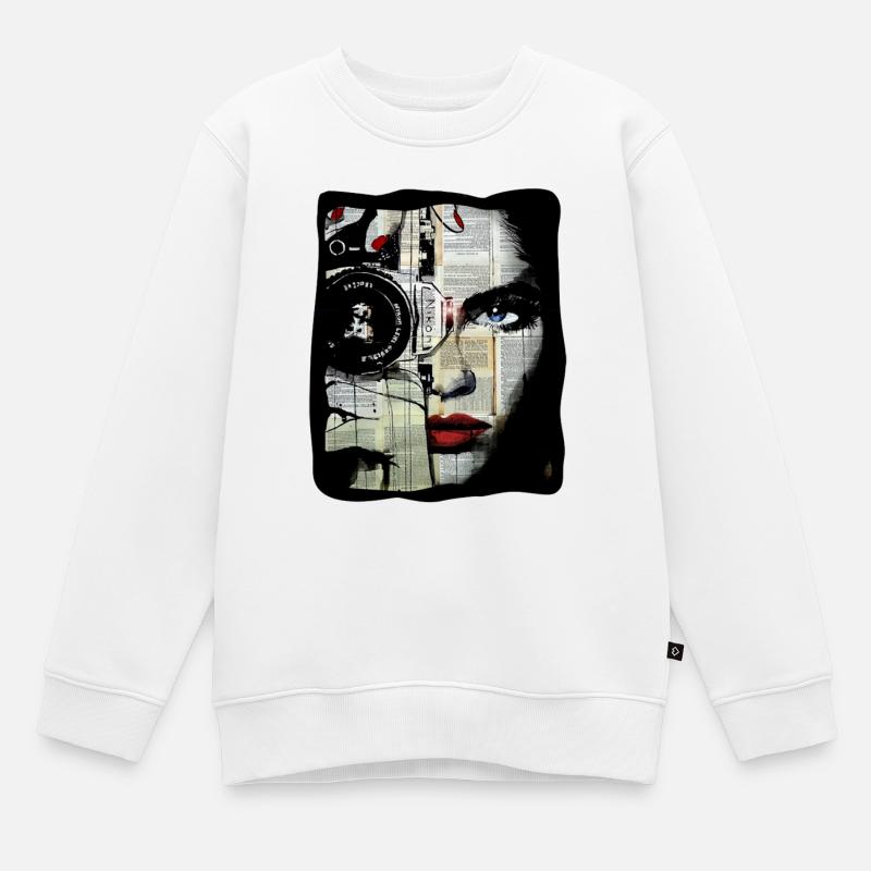 CISSS - Sweat Premium enfant bio - blanc