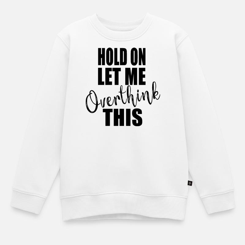 Citation sympa - Sweat Premium enfant bio - blanc